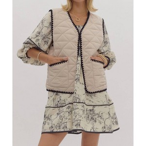 Women's Enjoy the Ride Vest - entro - 1 of 4