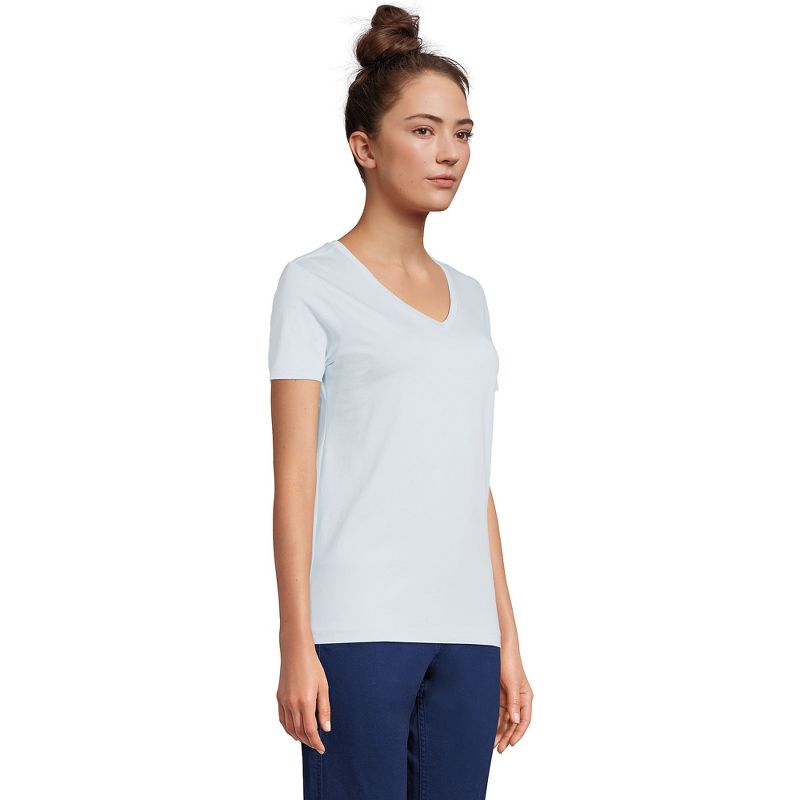 Lands' End Women's Relaxed Supima Cotton T-Shirt, 4 of 6