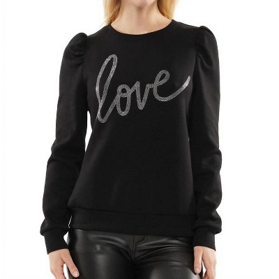 Women's Love Script Sweatshirt - Why Dress