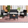 Abdul 4 Piece Living Set - Indoor/Outdoor - PAT7504 - Safavieh - 2 of 4