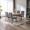 Dining Chairs Set Of 2, Upholstered Dining Chair With Ergonomic Backrest, Anti Slip Foot Pads, Kitchen Dining Chair For Restaurant, Kitchen - 2 of 4