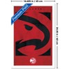 Trends International NBA Atlanta Hawks - Logo 25 Framed Wall Poster Prints - 3 of 4
