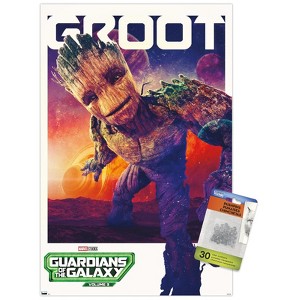 Trends International Marvel Guardians of the Galaxy Vol. 3 - Groot One Sheet Unframed Wall Poster Prints - 1 of 4