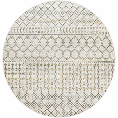 Hauteloom Alanyurt Washable Area Rug
