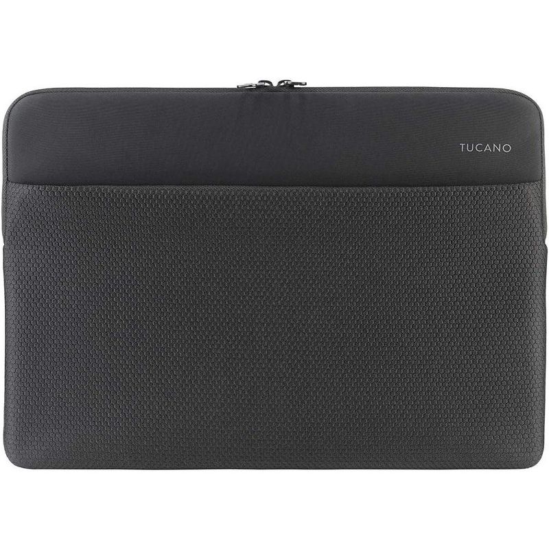 Tucano - Neotex Sleeve, Neoprene case for MacBook Pro 16" and Laptop 15.6", Front Pocket, Anti Slip System Against Accidental Falls Black, 2 of 9
