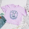 Simply Sage Market Blue Willow Bunny Boxy Crop Top - 2 of 4