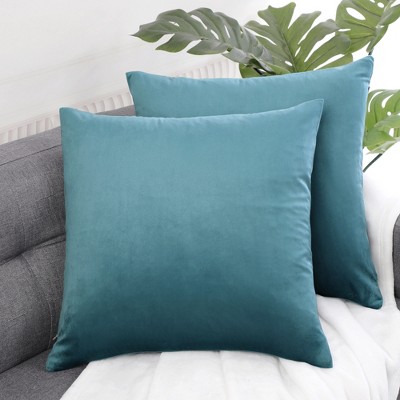 Teal throw pillow covers new arrivals