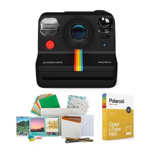 Polaroid Now Instant Camera Generation 2 (Black) w/Film Kit & Color Instant Film - 1 of 4