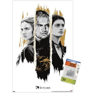 Trends International Netflix The Witcher Season 2 - Trio Unframed Wall Poster Prints - 1 of 4