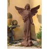 Kensington Hill Large Tall English Tudor Angel Garden Statue Sculpture Holy Decor Outdoor Garden Front Porch Patio Yard Outside Home 41 1/2" High - 2 of 4