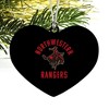 Northwestern Oklahoma State Rangers Heart Love Wood Christmas Tree Holiday Ornament - 2 of 3