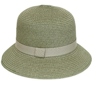 Magid Ribbon Straw Bucket Sun Hat - 1 of 1