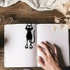 3pack Hollow Acrylic Kitten Bookmark Label Card - 4 of 4