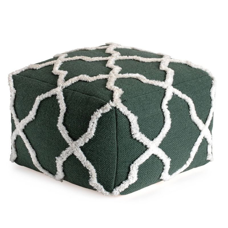 B Sides Moroccan Inspired Pouf - Anji Mountain, 1 of 10