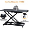 60“ Electric Dog Grooming Table, Adjustable Pet Grooming Station with Anti Slip Tabletop, Sockets, Hooks,  X Lift Pet Washing Station with Remote - 3 of 4