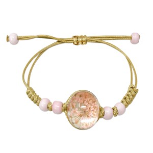 Wrapables Friendship Beaded Enamel Charm Bracelet - 1 of 4