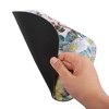 Insten Floral Mouse Pad with Wrist Support Rest, Ergonomic Support, Pain Relief Memory Foam, Non-Slip Rubber Base, Trapezoid S - 4 of 4