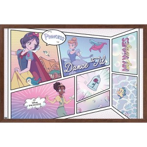 Trends International Disney Princess: Manga - Panels Framed Wall Poster Prints - 1 of 4