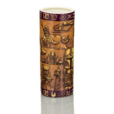 Beeline Creative Geeki Tikis Star Wars: The Mandalorian Season 1 Scenic Ceramic Mug | 24 Ounces