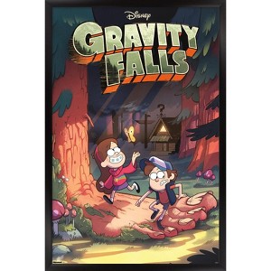Trends International Disney Gravity Falls - Key Art Framed Wall Poster Prints - 1 of 4