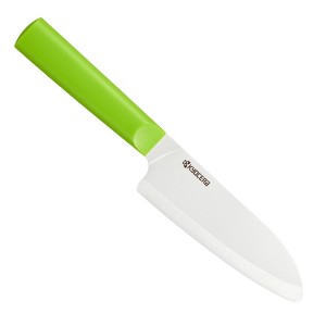 Kyocera INNOVATIONwhite® 5.5-Inch Ceramic Santoku Knife, White Blade - 1 of 2
