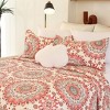 Acoinel Lightweight Polyester Fabric Bedspread Set Mandala - 4 of 4