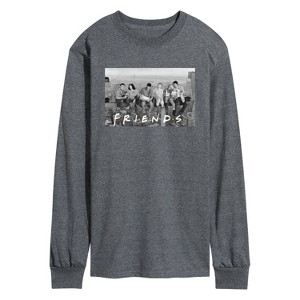 Men's - Friends - Group Photo Long Sleeve Graphic T-Shirt - 1 of 3