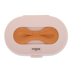 Unique Bargains Bow Design Jewelry Box Jewelry Organizer 1 Pc - 1 of 4