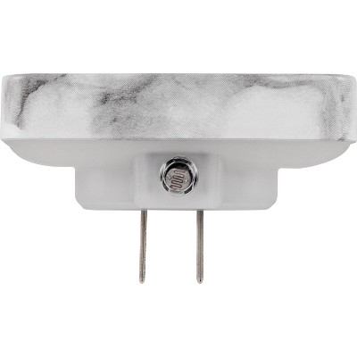 Marble Design Light Sensing LED Night Light