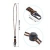 Unique Bargains Adjustable Keys Whistle Badge Holder Wrist Lanyard with Sling Clips - 2 of 4