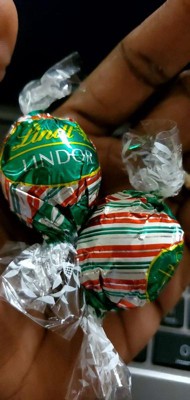 Lindt LINDOR Christmas Tradition Box Peppermint Assorted Chocolate