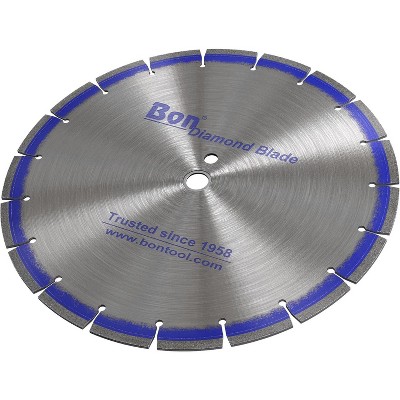 Bon Tool 21-602 Diamond Blade 14-inchX.125-inchX1-inch-20Mm Dp