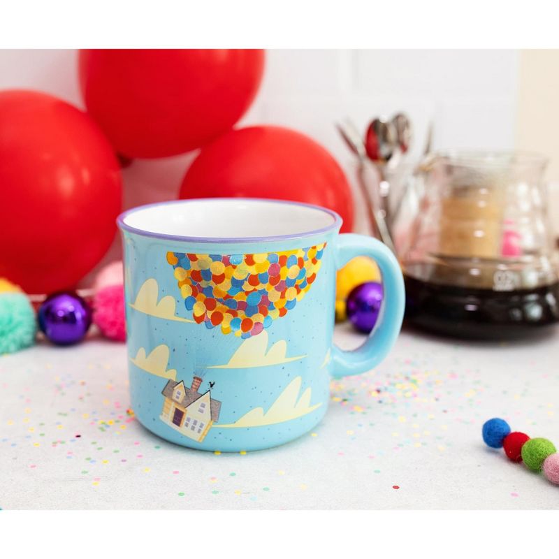 Silver Buffalo Disney Pixar UP "Adventure Is Out There" Ceramic Camper Mug | Holds 20 Ounces, 4 of 7