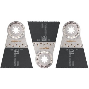 Fein StarlockPlus 2-9/16 in. X 2 in. L Steel E-Cut Saw Blade 3 pk - 1 of 2