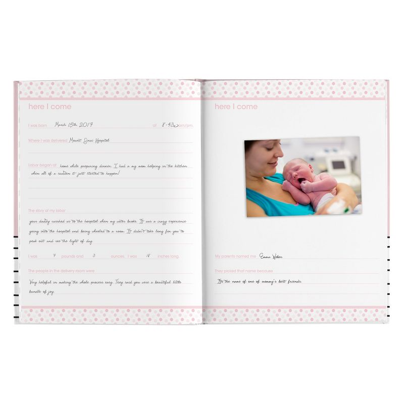 Pearhead Hello Beautiful Baby Memory Book - Pink, 5 of 12