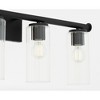 Quorum Lighting Mercier 4 - Light Vanity in  Matte Black - 4 of 4