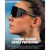 GRINDERPUNCH Running Polarized Volleyball Hiking Softball Gafas du Sol Runner Sunglasses Cycling Ski Sport Snowboard Baseball - 3 of 4
