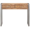 vidaXL Console Table 37.4"x13.8"x29.5" Solid Mango Wood - 2 of 4