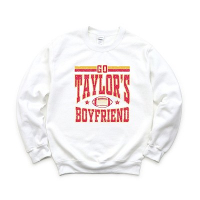 Simply Sage Market Women's Graphic Sweatshirt Go Taylor's Boyfriend Football