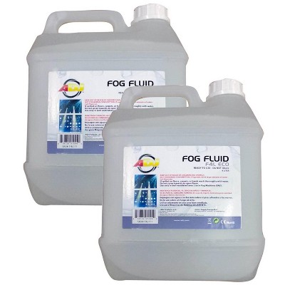 (2)NEW AMERICAN DJ F4L ECO-FOG 4 Liter Bottles of Fog/Smoke Machine Liquid Juice