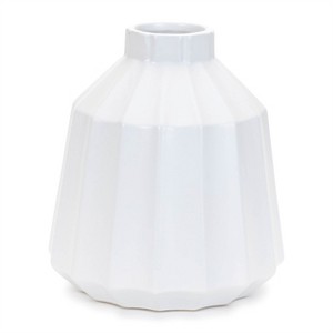 Ribbed Ceramic Vase (Set of 2) - 1 of 1