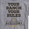 Men's - Yellowstone - Your Ranch Your Rules Short Sleeve Graphic T-Shirt - 2 of 4