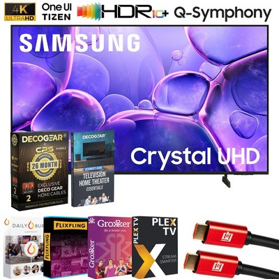 Samsung 50" Crystal UHD U8000F 4K Smart TV (2025) w/ 26 Month Protection Bundle