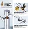 WOWOW Deck Mounted Pot Filler with Double Handle - 4 of 4
