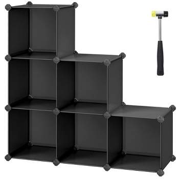 SONGMICS DIY Cube Storage Organizer Shelf Cabinet Bookshelf Bookcase