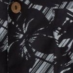 black stripe floral