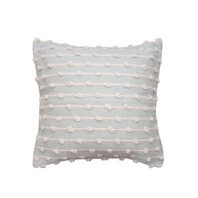 C&F Home Knotty Cotton Decorative Throw Pillow, GET with Hand Tied Knots