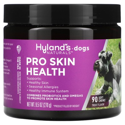 Hyland's Naturals Pro Skin Health, For Dogs, Trout, 90 Soft Chews, 9.5 oz (270 g)