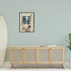 Stupell Industries Woman Coastal Beach Canopy Summer Ocean Scene Framed Giclee Art - 3 of 4