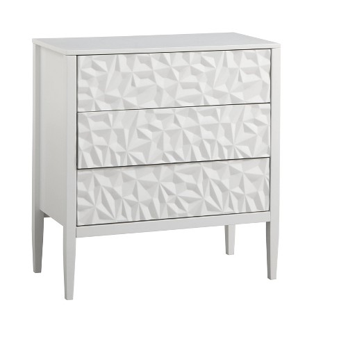 Marquise Modern Accent Cabinet White - Buylateral : Target